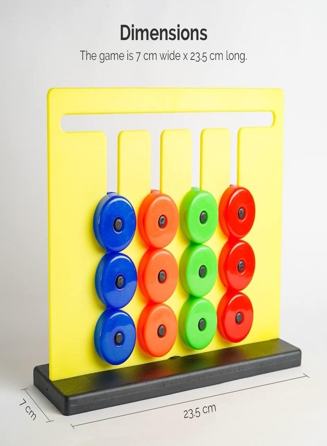 TERI BERI لعبة تيري بيري المميزة لتنمية مهارات الأطفال الصغار، تتضمن مكعبات وألواح تعليمية لمطابقة الألوان والأنماط، لعبة مونتيسوري منزلقة على شكل أشكال هندسية، متعددة الألوان (مطابقة ألوان مونتيسوري). - Image 2